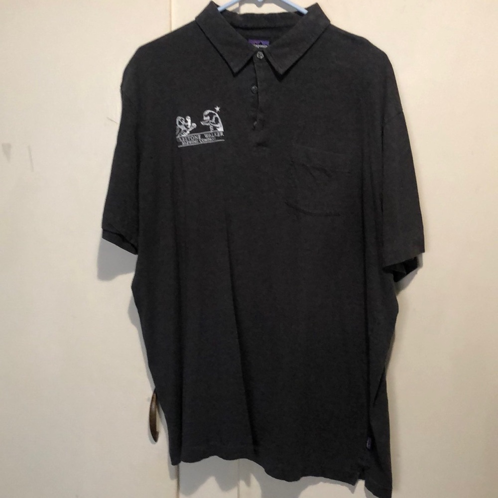 Patagonia/Firestone Walker Brewing company shirt. SizeXXL dark heather gray